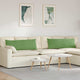 Cuscini per divano VidaXL 2 pezzi in tessuto a corde verde chiaro 120 x 40 cm
