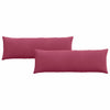 Vidaxl sofa kussens 2 stuks wijnrood 120 x 40 cm cordstof