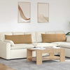 Vidaxl sofa kussens 2 stuks bruin 120 x 40 cm cordstof