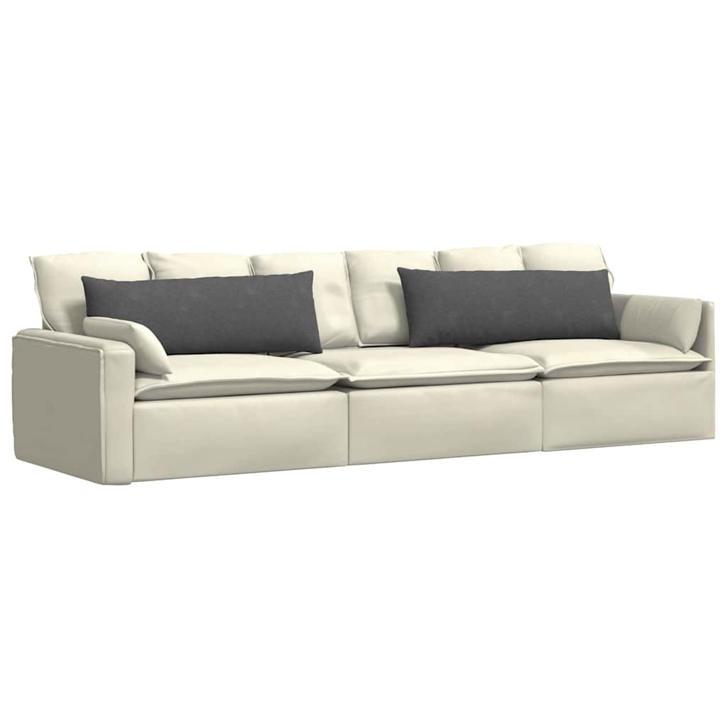 Cuscini per divano VidaXL 2 pezzi in tessuto a corde grigio scuro 120 x 40 cm