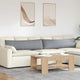 Vidaxl sofa kussens 2 pcs lichtgrijs 145 x 40 cm stof