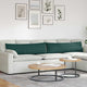 Cuscini per divano VidaXL 2 pezzi in tessuto verde scuro 145 x 40 cm