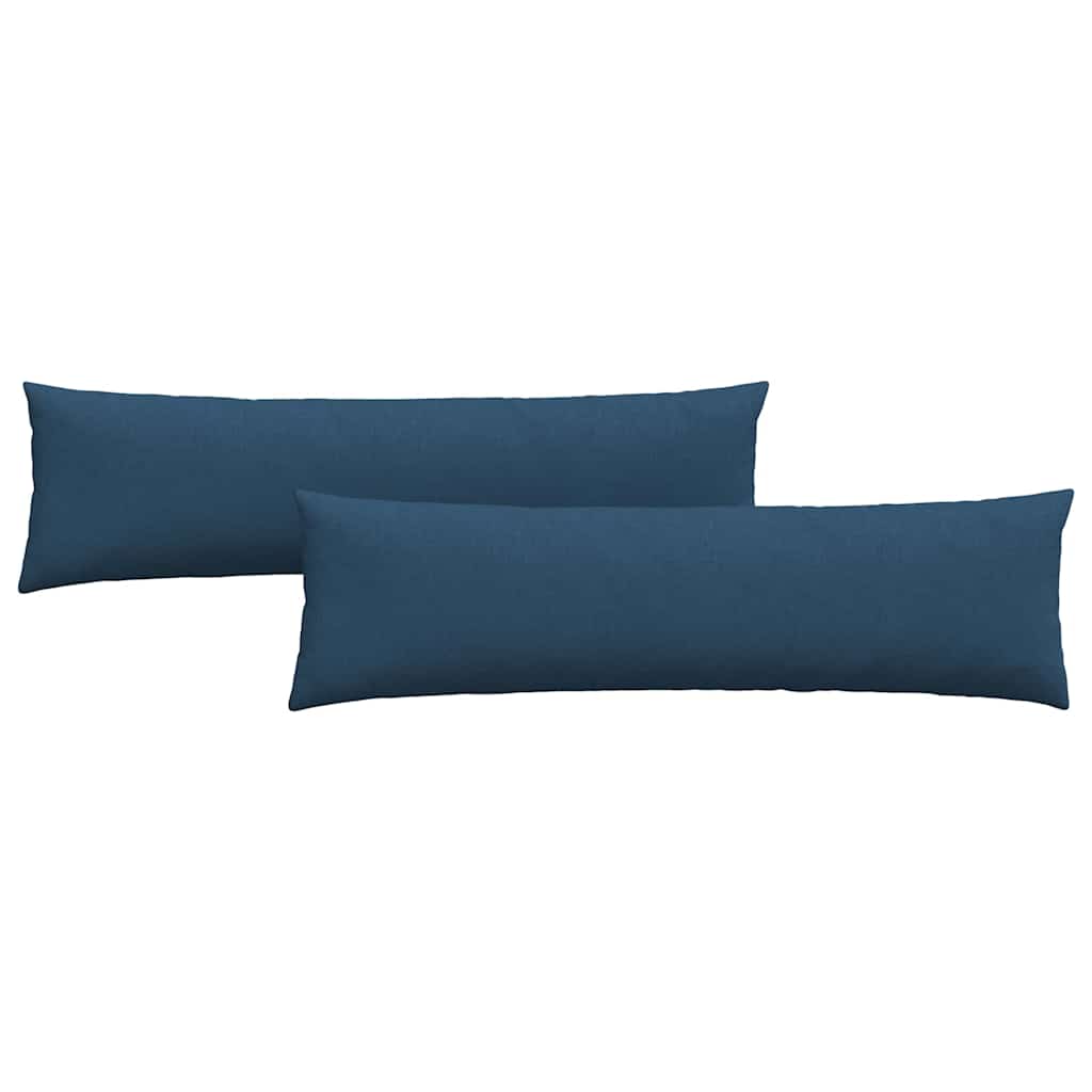 Cuscini per divano VidaXL 2 pezzi in tessuto blu 145 x 40 cm