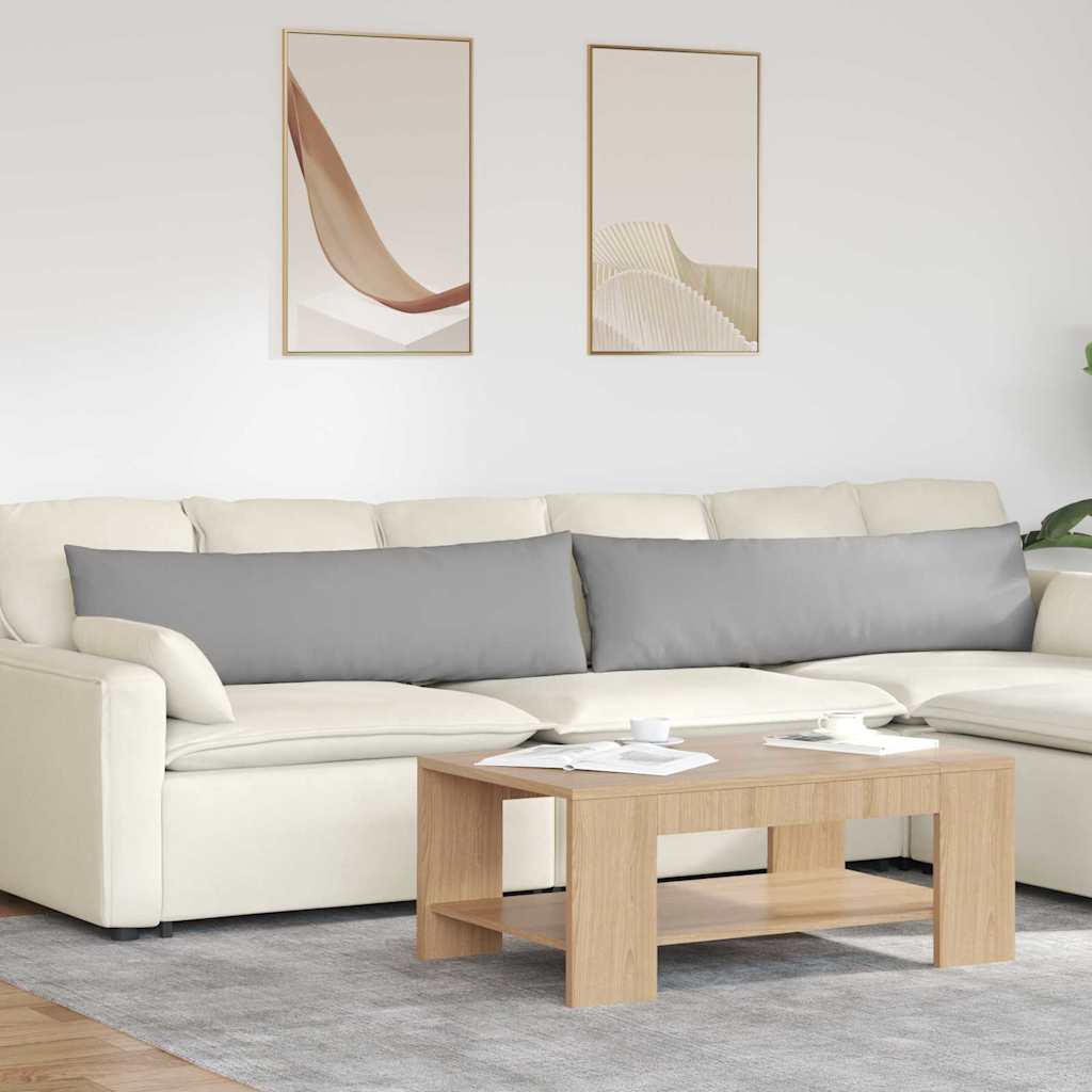 Vidaxl sofa kussens 2 pcs wolkengrijs 145 x 40 cm stof