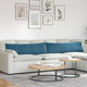 Cuscini per divano VidaXL 2 pezzi blu 145 x 40 cm in tessuto a corde