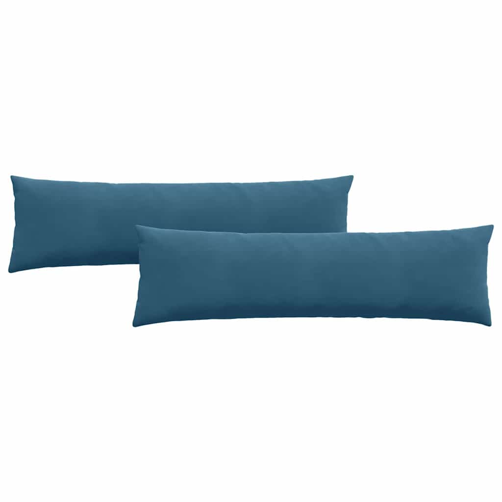 Cuscini per divano VidaXL 2 pezzi blu 145 x 40 cm in tessuto a corde