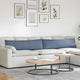 Cuscini per divano VidaXL 2 pezzi blu 145 x 40 cm in tessuto a corde