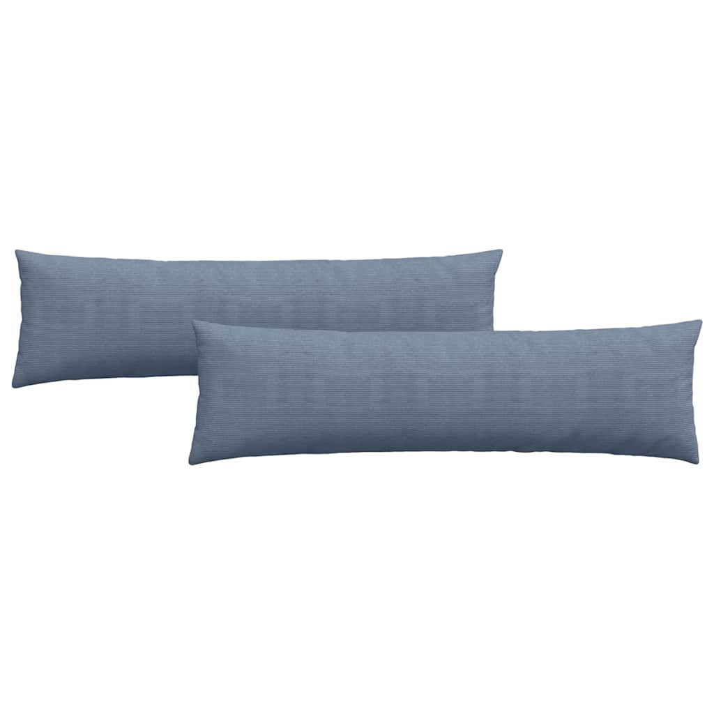 Cuscini per divano VidaXL 2 pezzi blu 145 x 40 cm in tessuto a corde