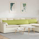 Cuscini per divano VidaXL 2 pezzi in tessuto verde chiaro 200 x 40 cm