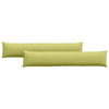 Cuscini per divano VidaXL 2 pezzi in tessuto verde chiaro 200 x 40 cm
