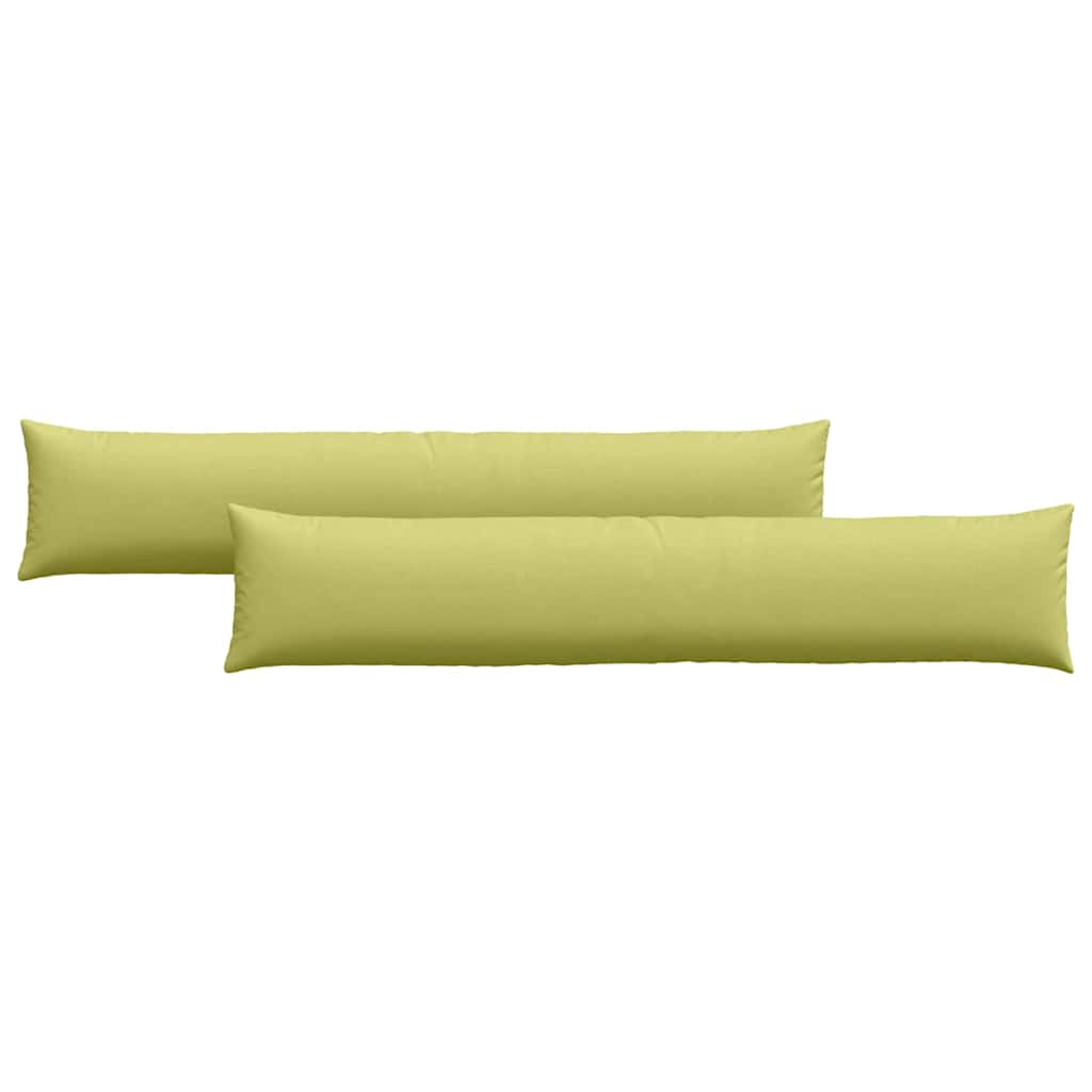 Cuscini per divano VidaXL 2 pezzi in tessuto verde chiaro 200 x 40 cm