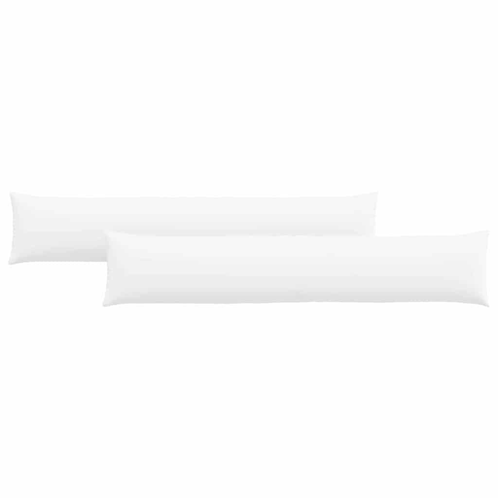 Vidaxl sofa kussens 2 pcs wit 200 x 40 cm stof