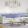 Cuscini per divano VidaXL 2 pezzi tessuto blu jeans 200 x 40 cm