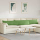 Cuscini per divano VidaXL 2 pezzi in tessuto a corde verde chiaro 200 x 40 cm