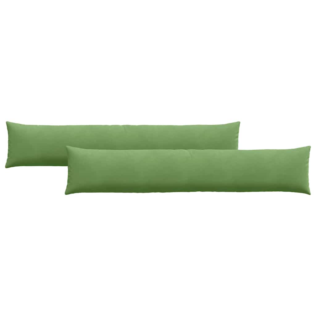 Cuscini per divano VidaXL 2 pezzi in tessuto a corde verde chiaro 200 x 40 cm
