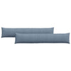 Vidaxl sofa kussens 2 stuks blauw 200 x 40 cm cordstof