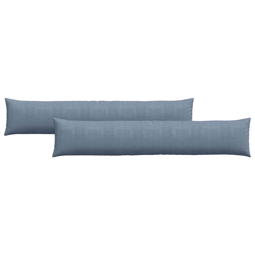 Cuscini per divano VidaXL 2 pezzi in tessuto a corda blu 200 x 40 cm