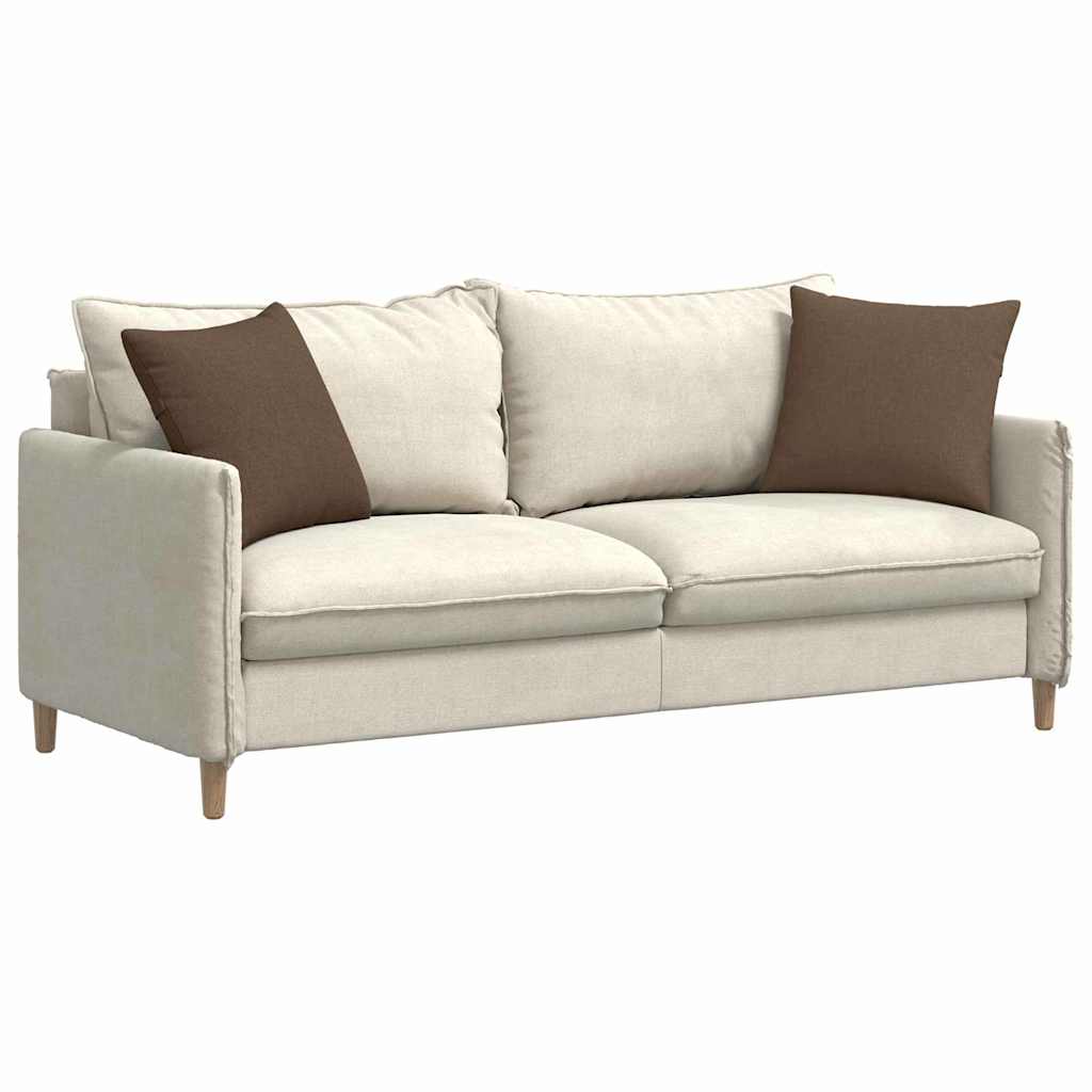 Cuscini per divano VidaXL 2 pezzi in tessuto marrone 45 x 45 cm
