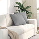 Vidaxl sofa kussens 2 pcs wolkengrijs 45 x 45 cm stof
