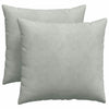 Cuscini per divano VidaXL 2 pezzi in tessuto a corde grigio chiaro 45 x 45 cm