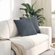 Cuscini per divano VidaXL 2 pezzi in tessuto a corde grigio scuro 45 x 45 cm