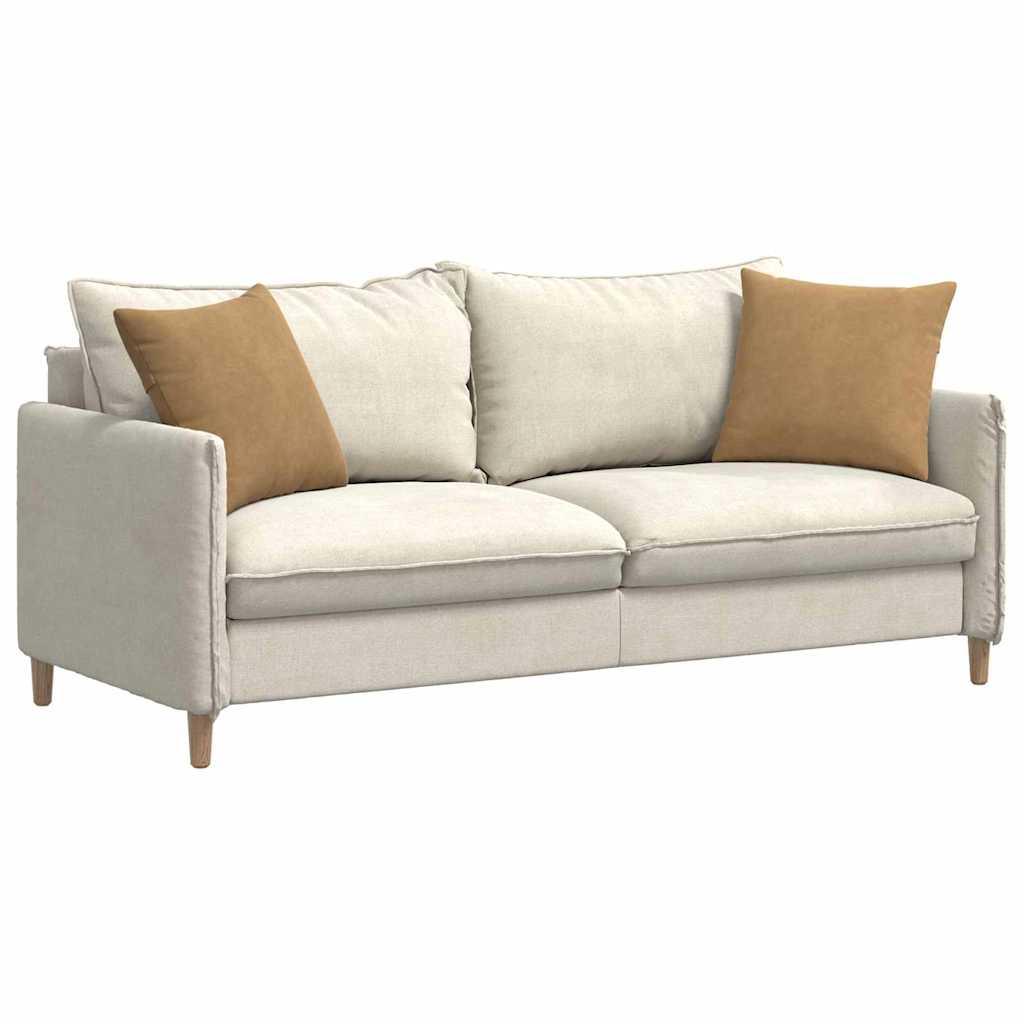 Cuscini per divano VidaXL 2 pezzi in tessuto corda marrone 45 x 45 cm