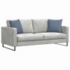 Cuscini per divano VidaXL 2 pezzi in tessuto a corda blu 45 x 45 cm