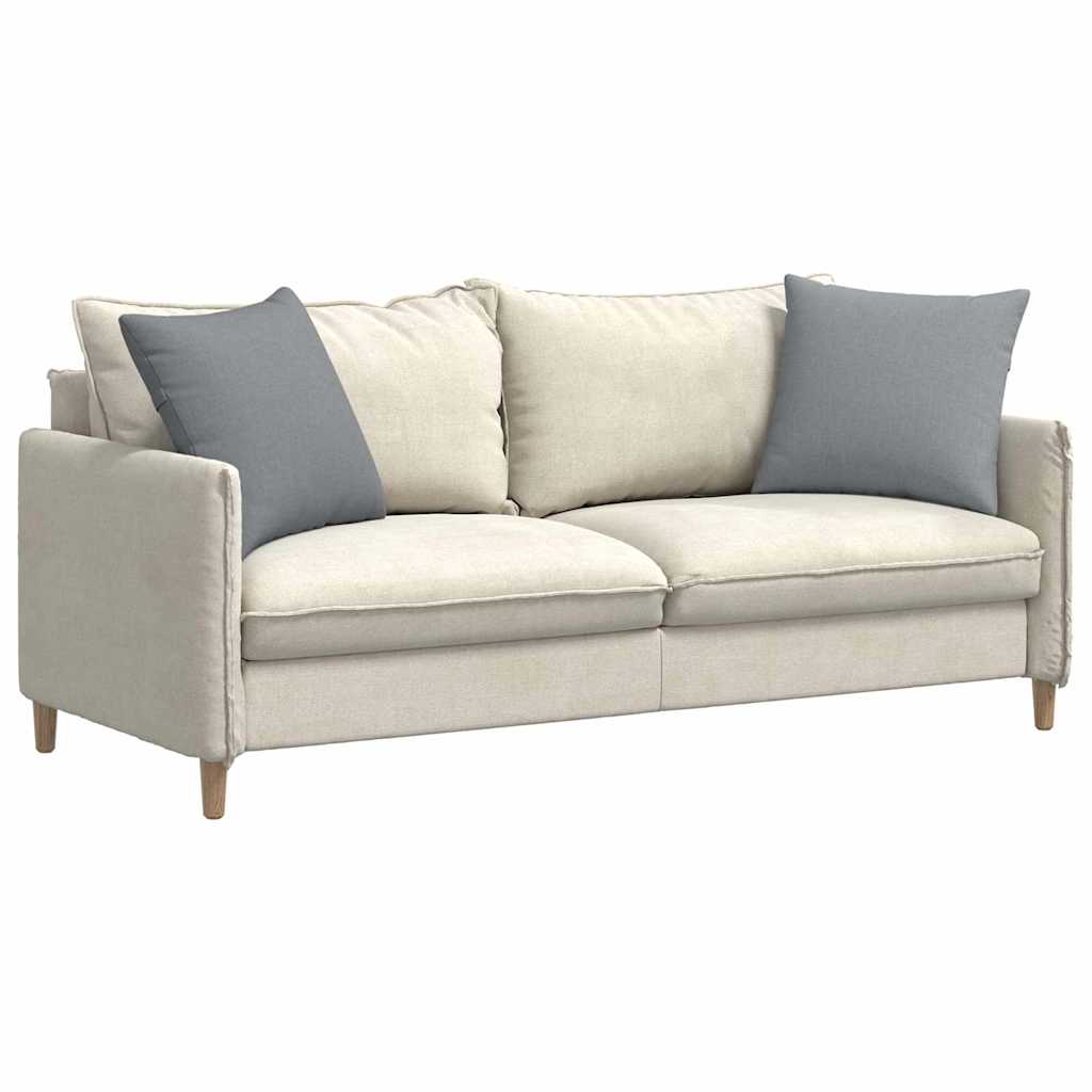 Vidaxl sofa kussens 2 pcs lichtgrijs 50 x 50 cm stof