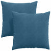 Cuscini per divano VidaXL 2 pezzi in tessuto a corda blu 60 x 60 cm