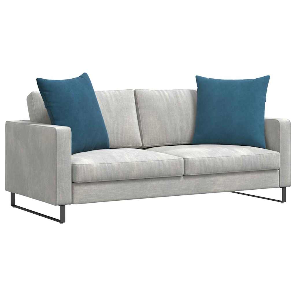 Cuscini per divano VidaXL 2 pezzi in tessuto a corda blu 60 x 60 cm