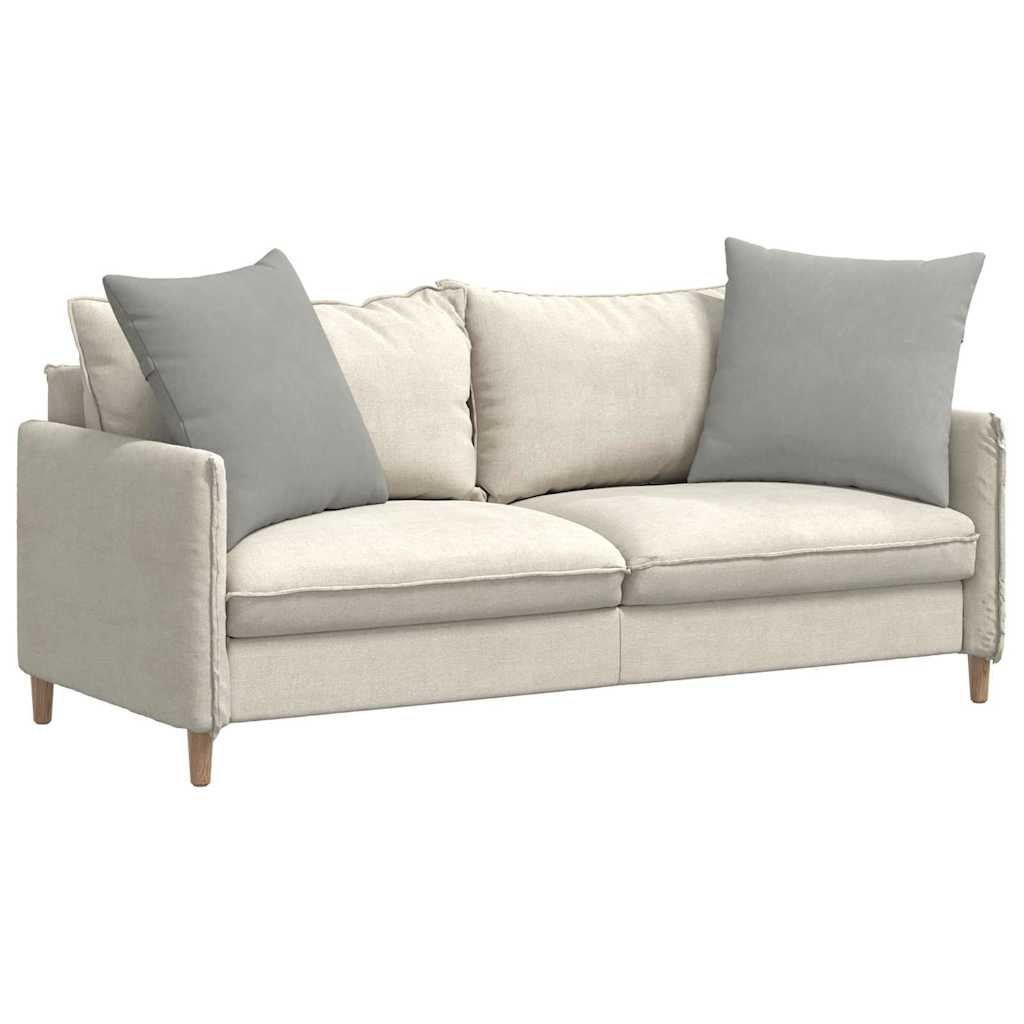 Cuscini per divano VidaXL 2 pezzi in tessuto grigio chiaro 60 x 60 cm