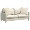 VidaXL cojines de sofá 2 piezas beige 60 x 60 cm tela