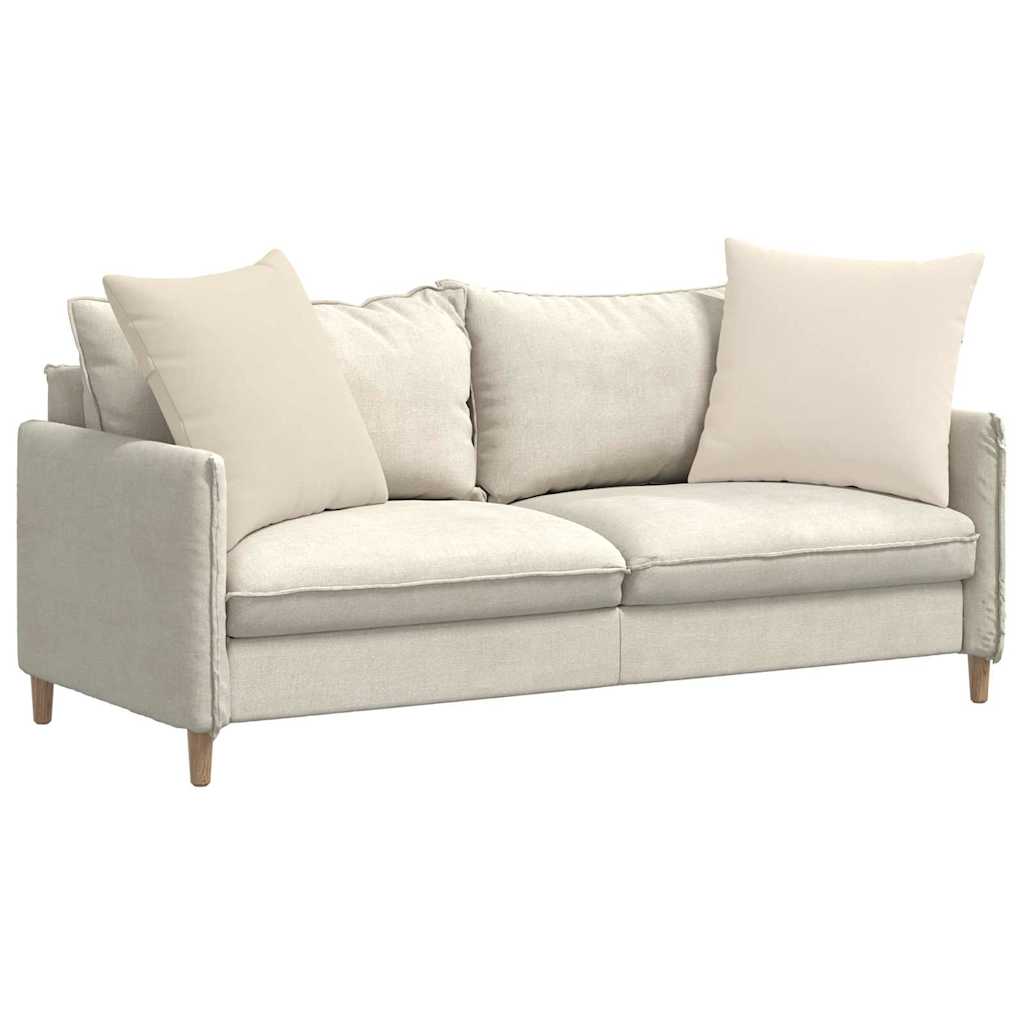 Cuscini per divano VidaXL 2 pezzi in tessuto beige 60 x 60 cm