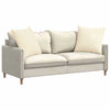 Vidaxl sofa kussens 2 stuks crème 60 x 60 cm cordstof