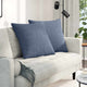 Cuscini per divano VidaXL 2 pezzi in tessuto a corda blu 60 x 60 cm