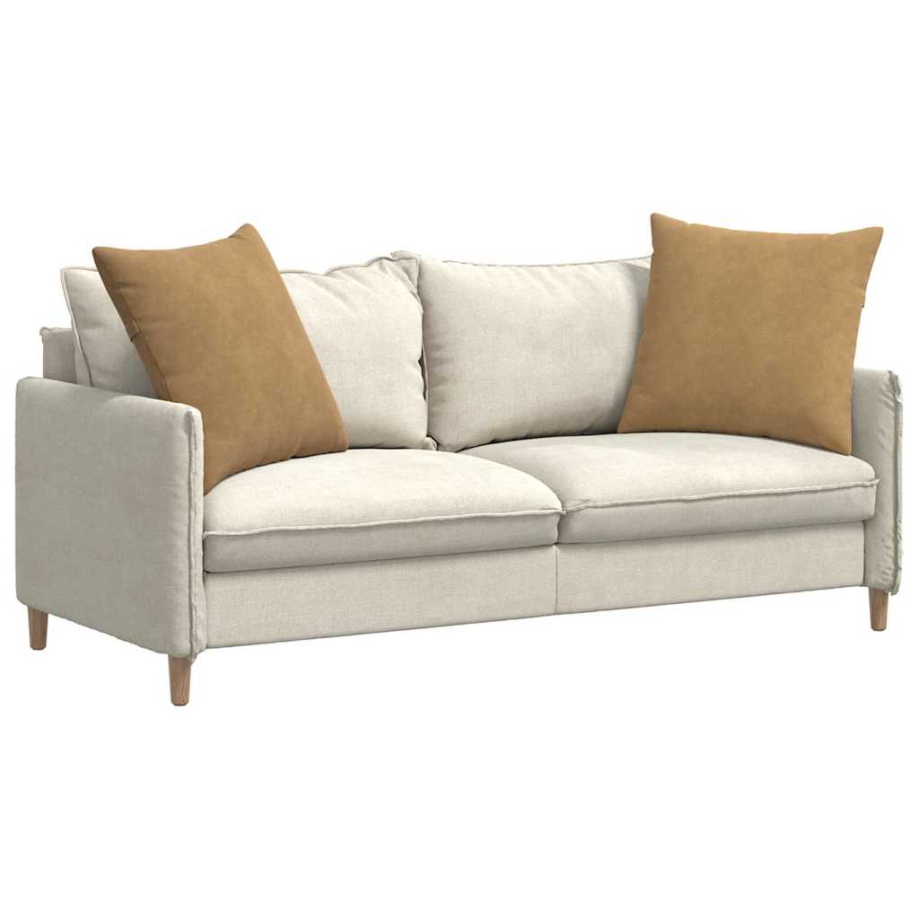 Cuscini per divano VidaXL 2 pezzi in tessuto corda marrone 80 x 80 cm