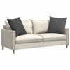 Cuscini per divano VidaXL 2 pezzi in tessuto a corde grigio scuro 80 x 80 cm