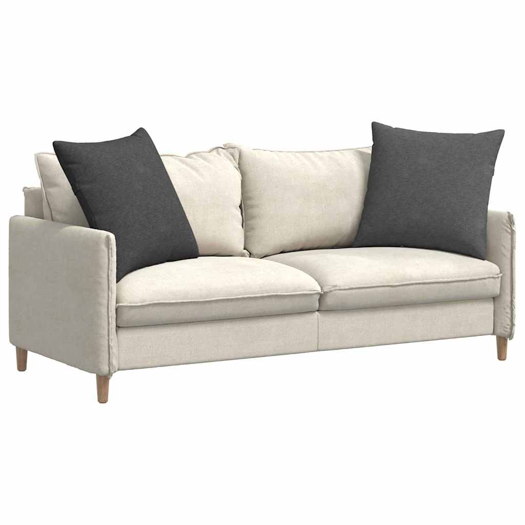 Cuscini per divano VidaXL 2 pezzi in tessuto a corde grigio scuro 80 x 80 cm