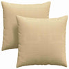 VidaXL cojines de sofá 2 piezas gris verde 80 x 80 cm tela de pana
