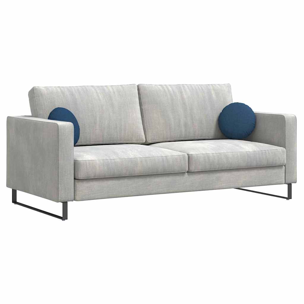 Cuscini seduta Vidaxx 2 pezzi tessuto blu ø30 x 13 cm