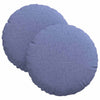Cuscini seduta Vidaxx 2 pezzi tessuto blu jeans ø30 x 13 cm