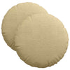 Cuscini seduta Vidaxx 2 pz grigio verde ø 40 cm tessuto di cotone