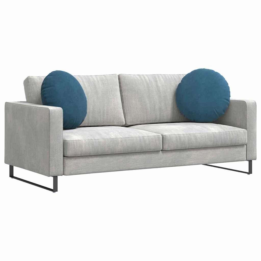 Cuscini seduta Vidaxx 2 pezzi blu ø 40 x 13 cm velluto