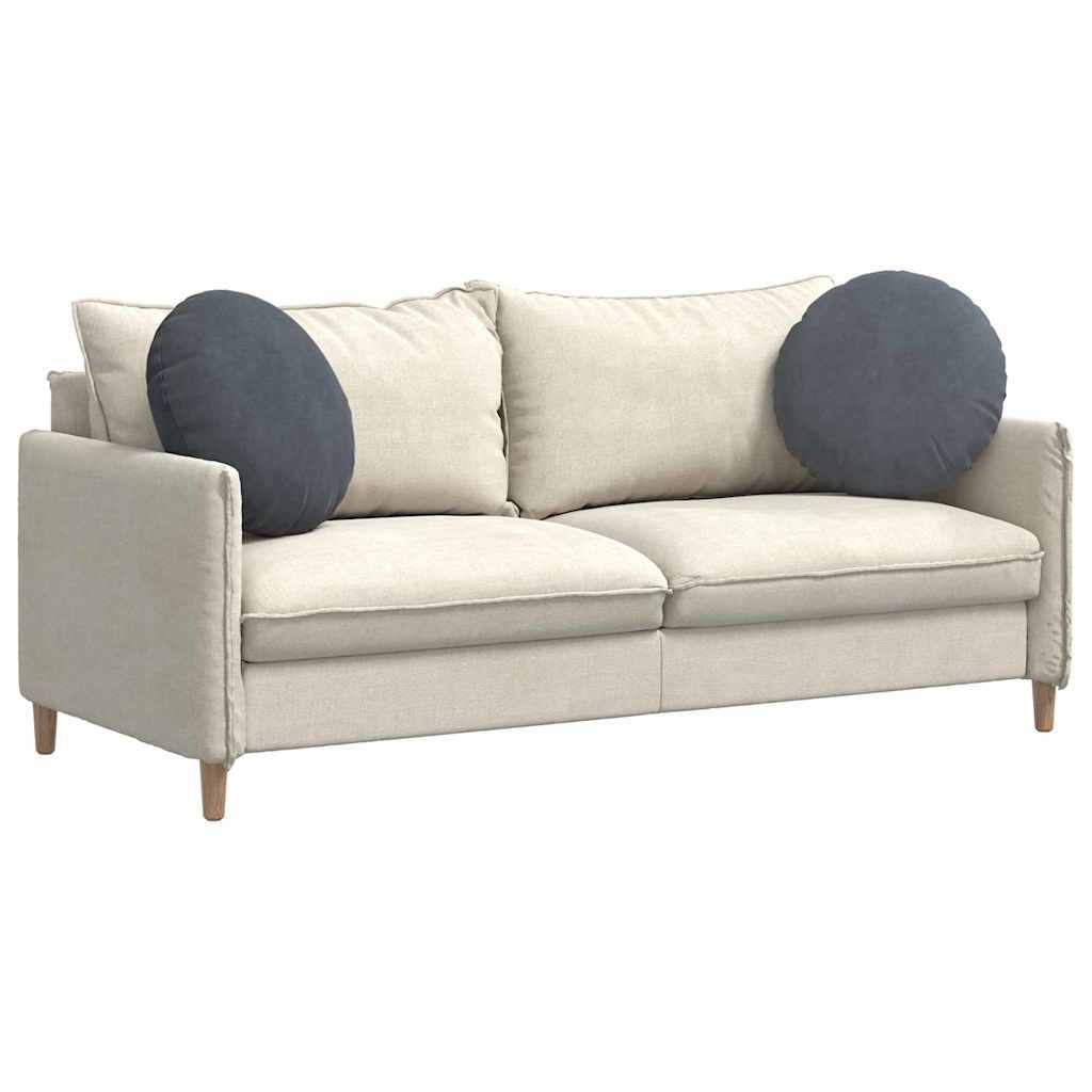 Cuscini seduta Vidaxx 2 pezzi grigio scuro ø 40 x 13 cm velluto
