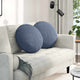 Cuscini seduta Vidaxx 2 pz blu ø 50 cm tessuto di cotone