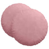 Cuscini da seduta Vidaxx 2 pezzi rosa ø 80 x 29 cm in velluto