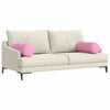Vidaxl bolster kussens 2 stuks roze ø 25 x 70 cm stof