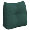 Vidaxl rugkussen donkergroen 45 x 24 x 50 cm stof