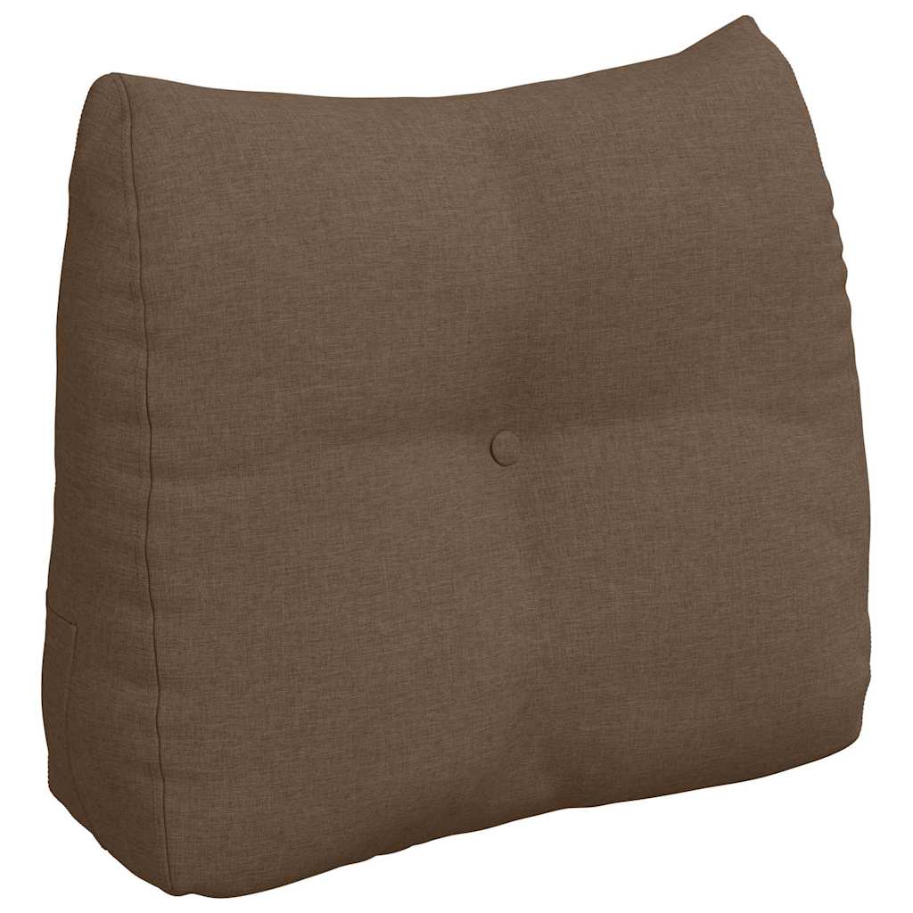 Cuscino schienale Vidaxx tessuto marrone 60 x 24 x 50 cm