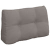 Vidaxl rugkussen taupe 80 x 24 x 50 cm stof